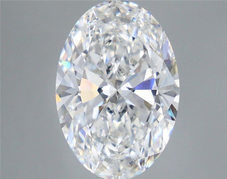 5.58 Carat Oval Shaped, Ideal Cut, E Color, VVS2 Clarity, IGI Certified Lab Grown Diamond