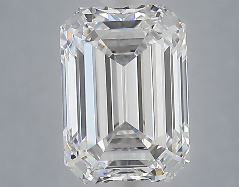 2.09 Carat Emerald Shaped, Ideal Cut, E Color, VS1 Clarity, IGI Certified Lab Grown Diamond