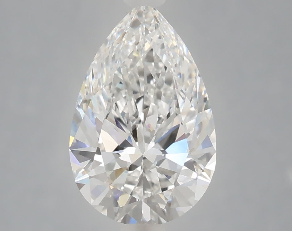 2.00 Carat Pear Shaped, Ideal Cut, E Color, VVS2 Clarity, IGI Certified Lab Grown Diamond