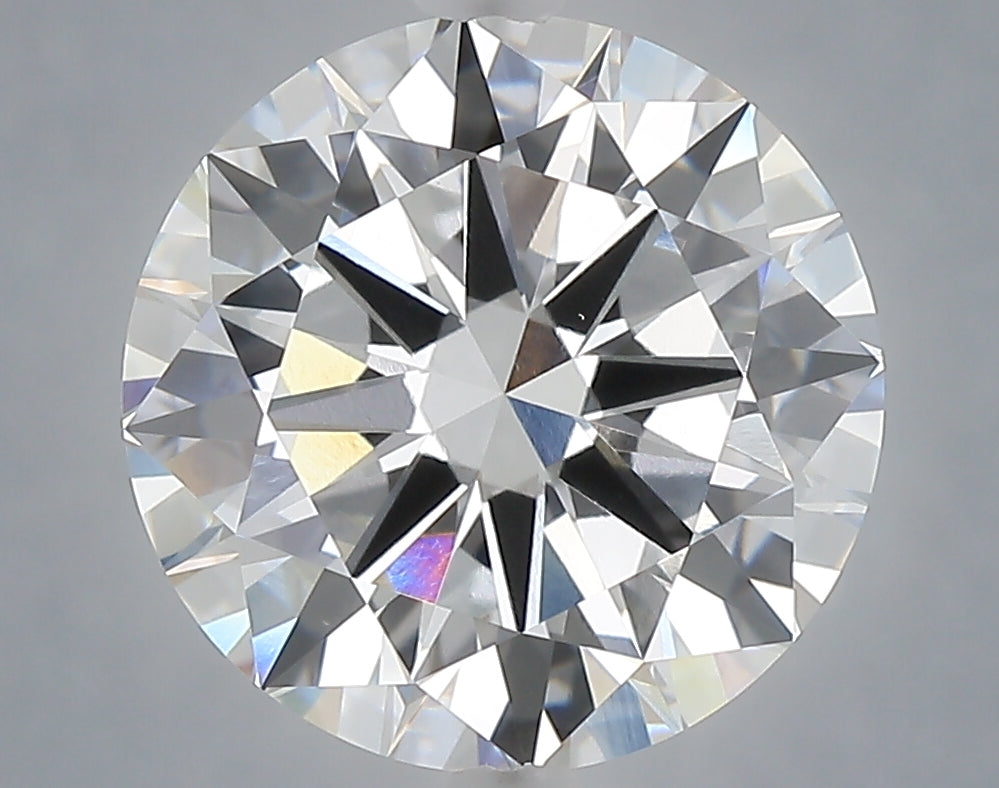 5.01 Carat Round Shaped, Excellent Cut, E Color, VVS2 Clarity, IGI Certified Lab Grown Diamond