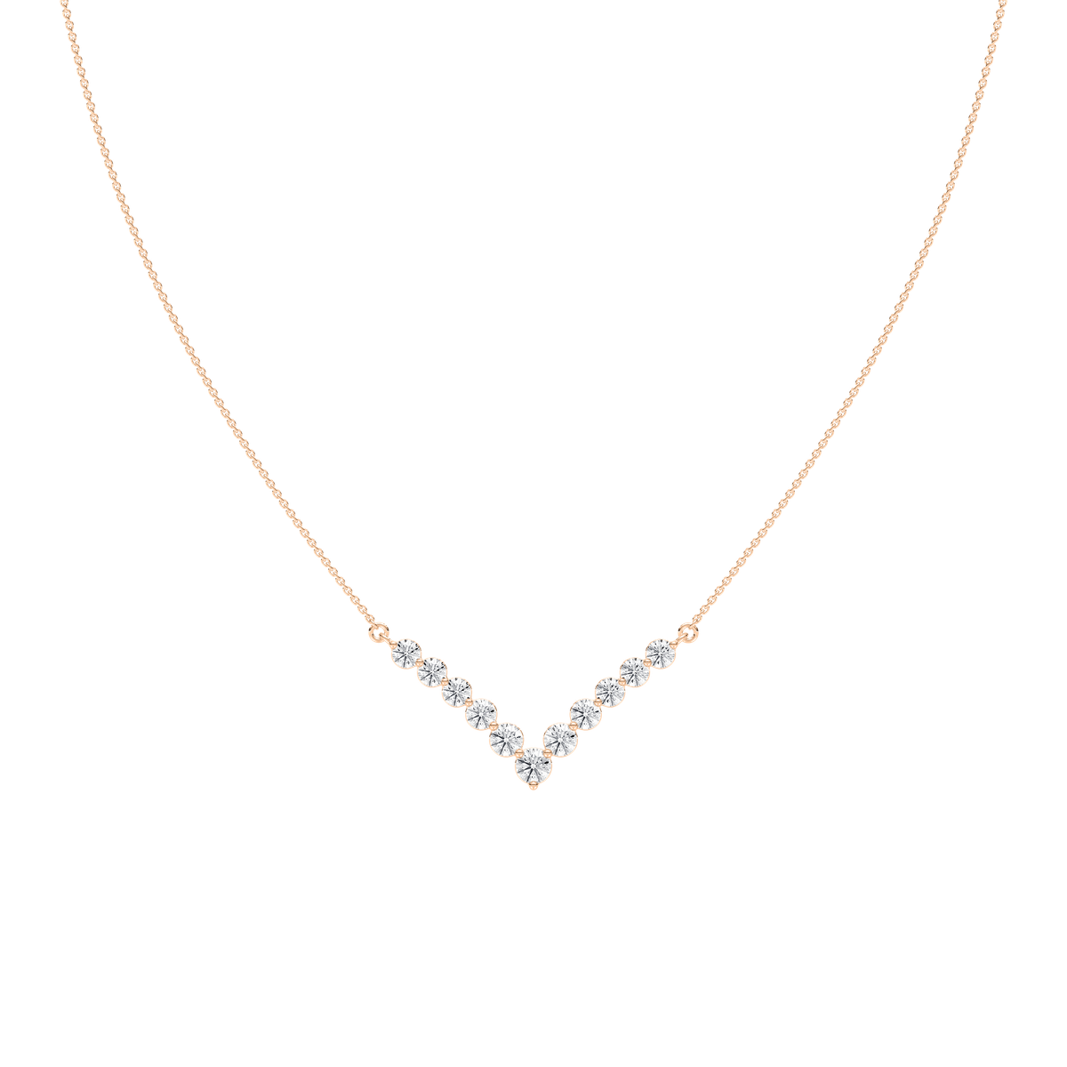 Diamond Radiance V Necklace