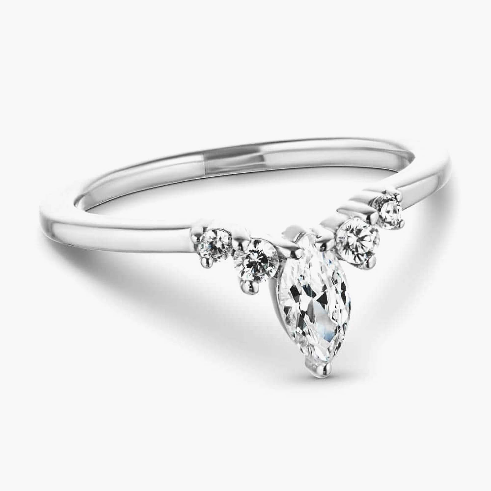 Tiara Wedding Band