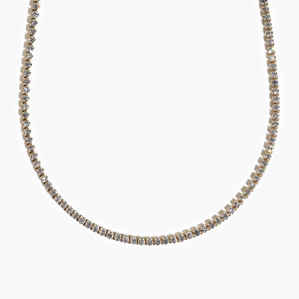 7.0ctw Lab Grown Diamond Tennis Necklace