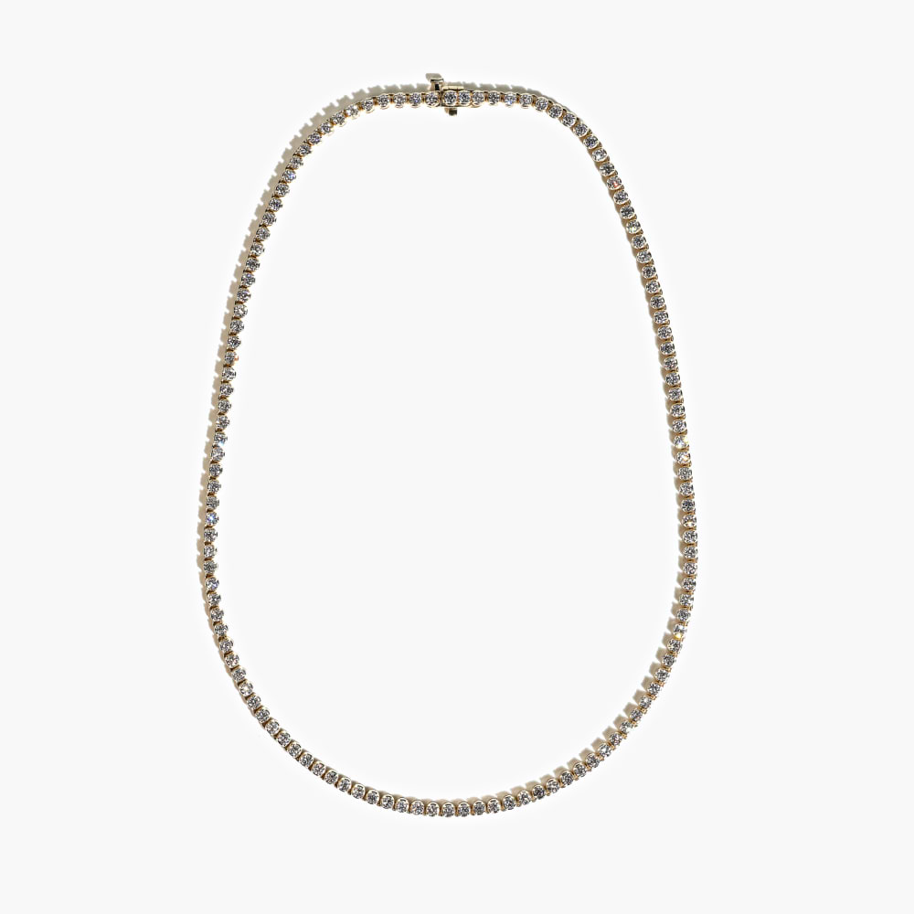 7.0ctw Lab Grown Diamond Tennis Necklace