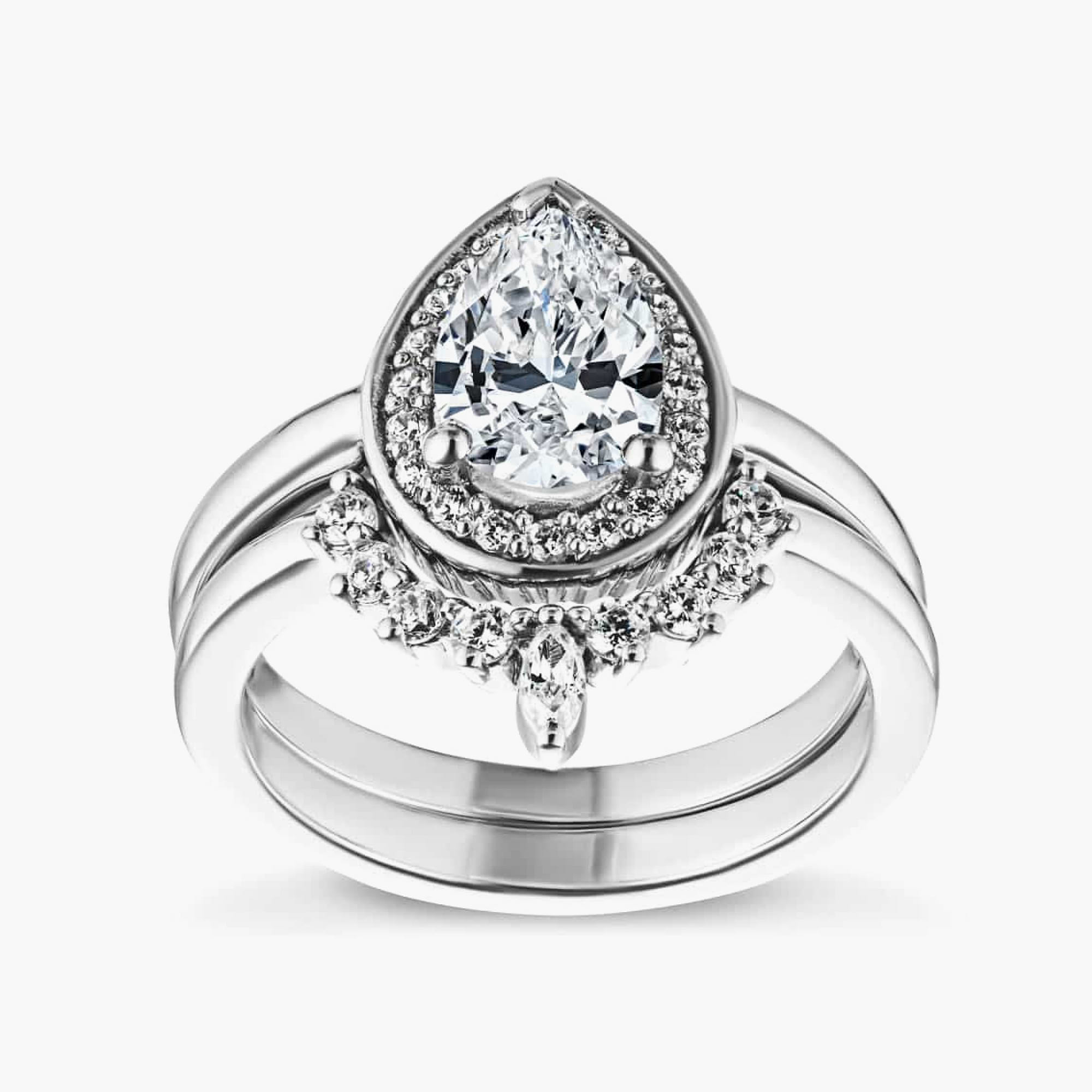 Estelle Wedding Ring Set