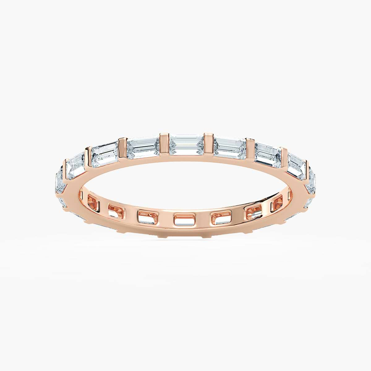 Baguette Lab Grown Diamond Eternity Band