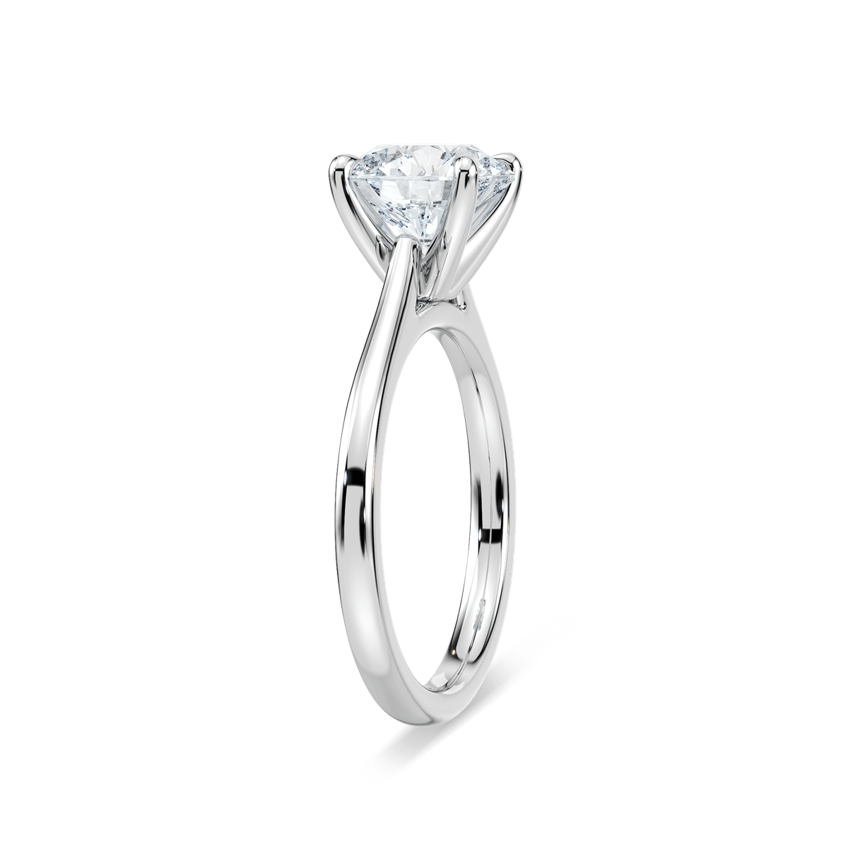 Dior Solitaire Stackable Engagement Ring - Round Cut 2.69ct Lab Grown Diamond (RTS)