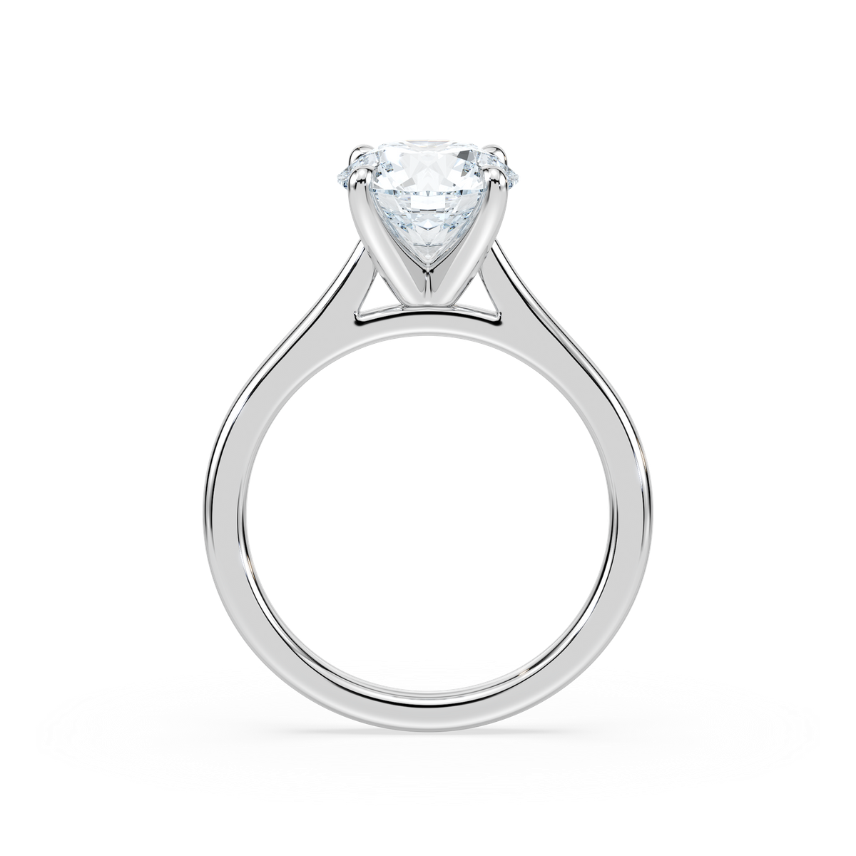 Dior Solitaire Stackable Engagement Ring - Round Cut 2.69ct Lab Grown Diamond (RTS)