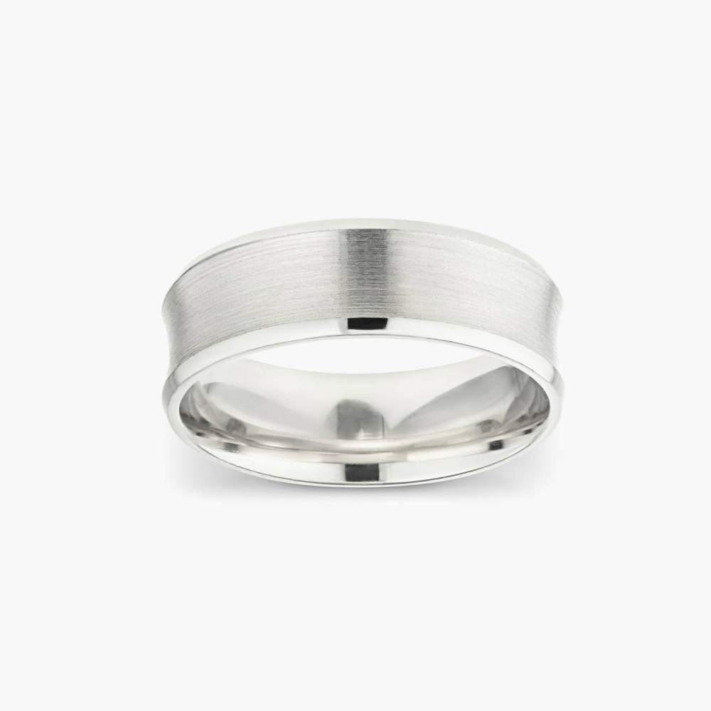 Dune Mens Wedding Band