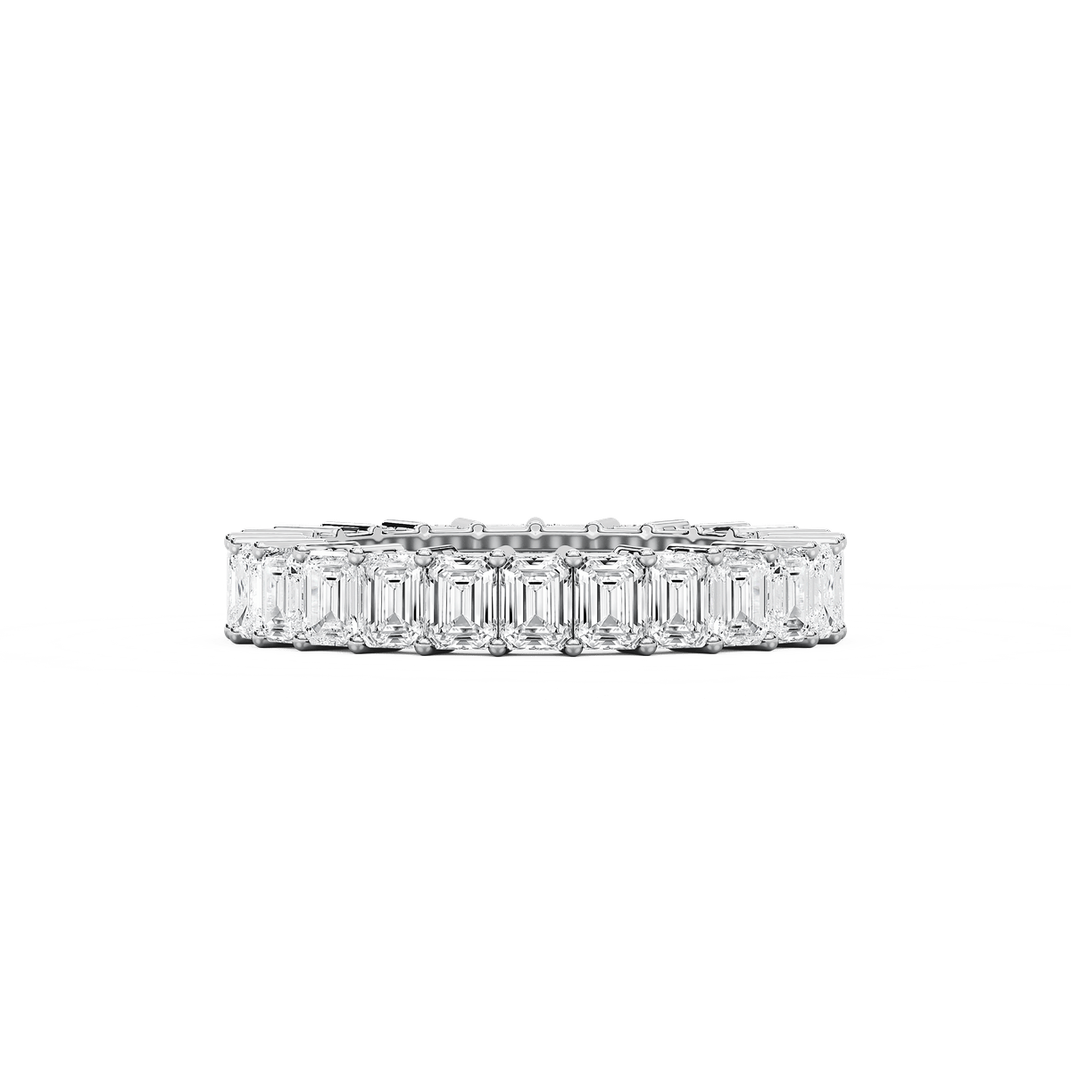 Emerald Full Eternity Band
