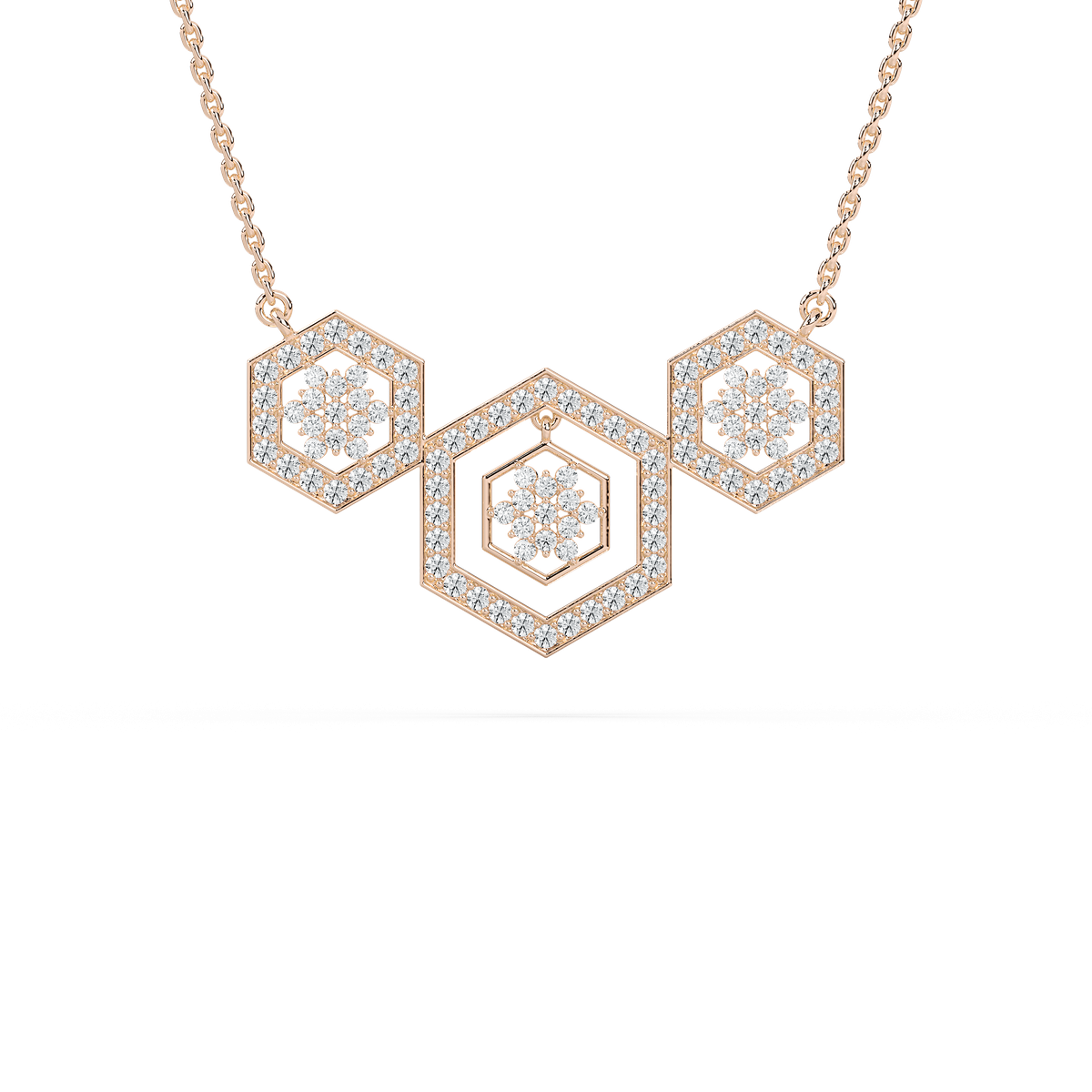 Geometric Harmony Pendant