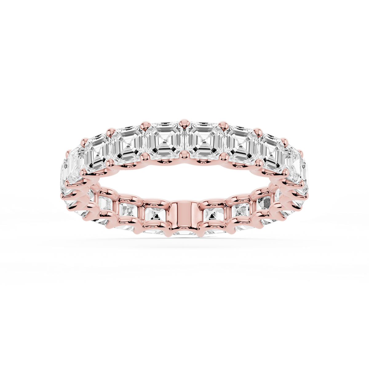 Kylie Asscher Lab Grown Diamond U-Prong Eternity Band