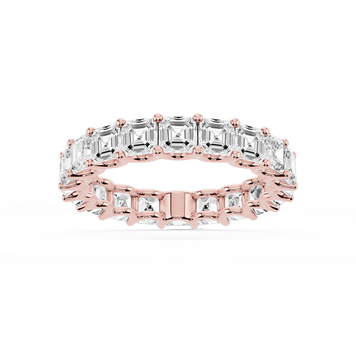 Kylie Asscher Lab Grown Diamond U-Prong Eternity Band