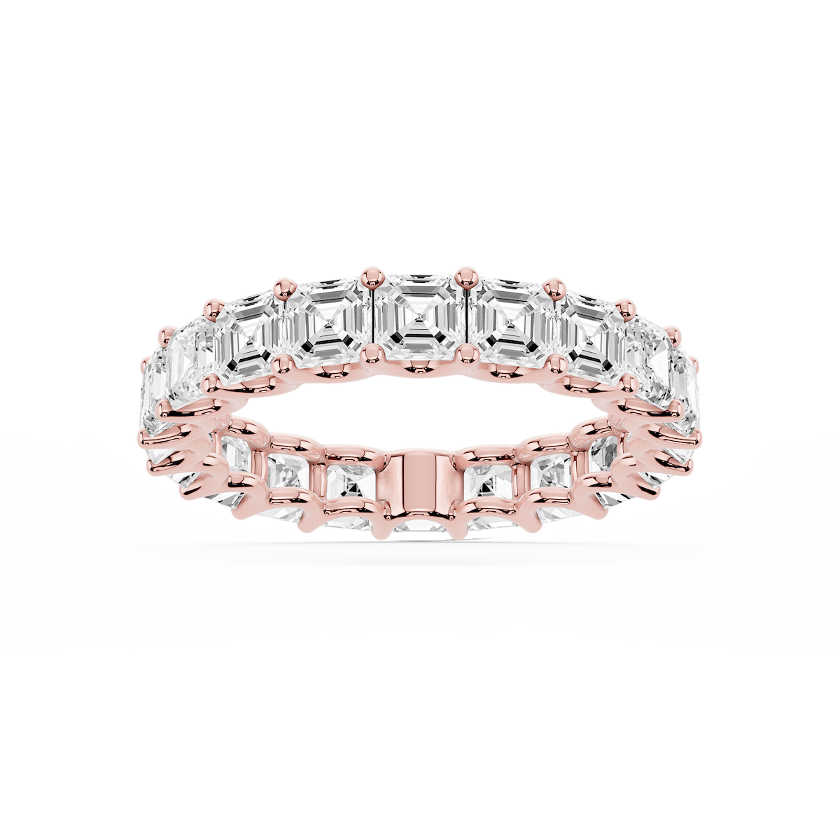 Kylie Asscher Lab Grown Diamond U-Prong Eternity Band