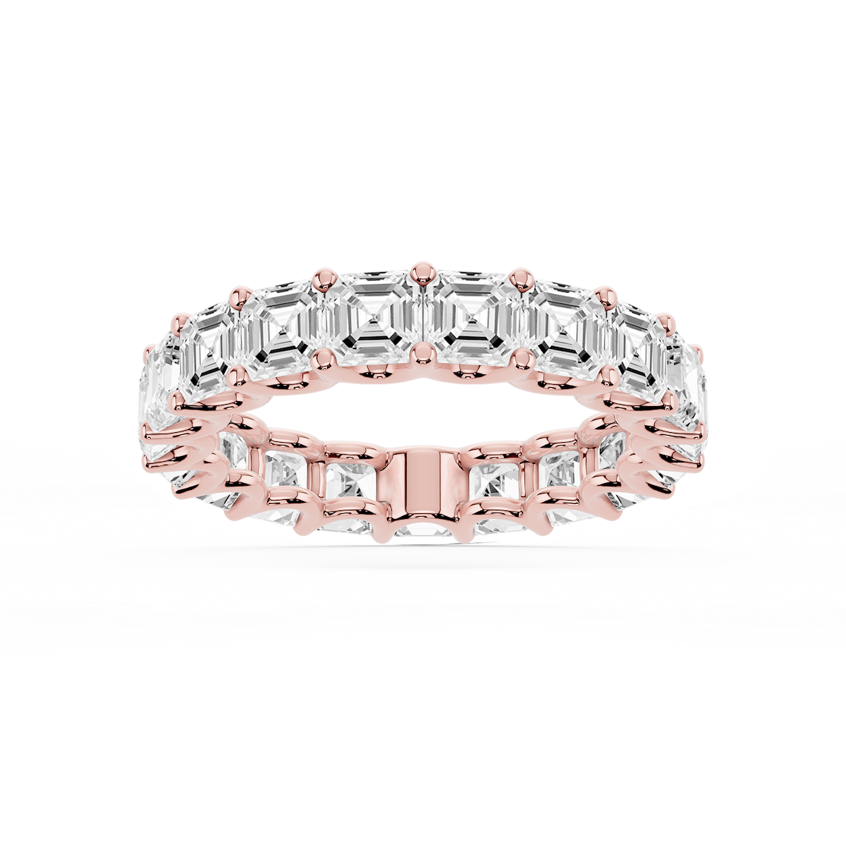 Kylie Asscher Lab Grown Diamond U-Prong Eternity Band
