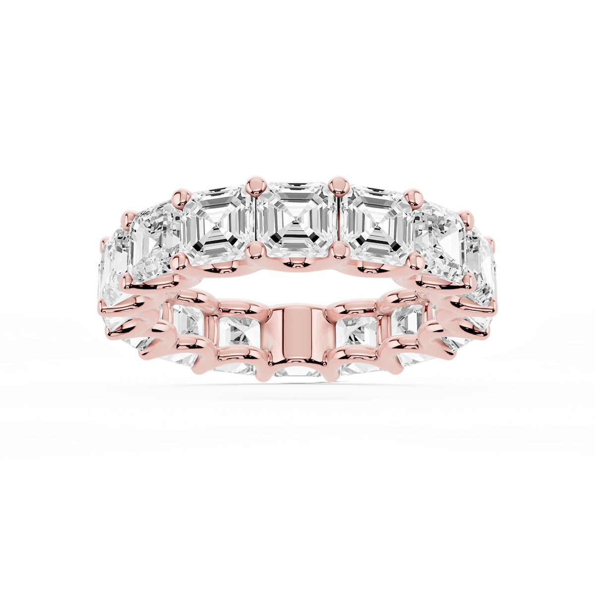 Kylie Asscher Lab Grown Diamond U-Prong Eternity Band