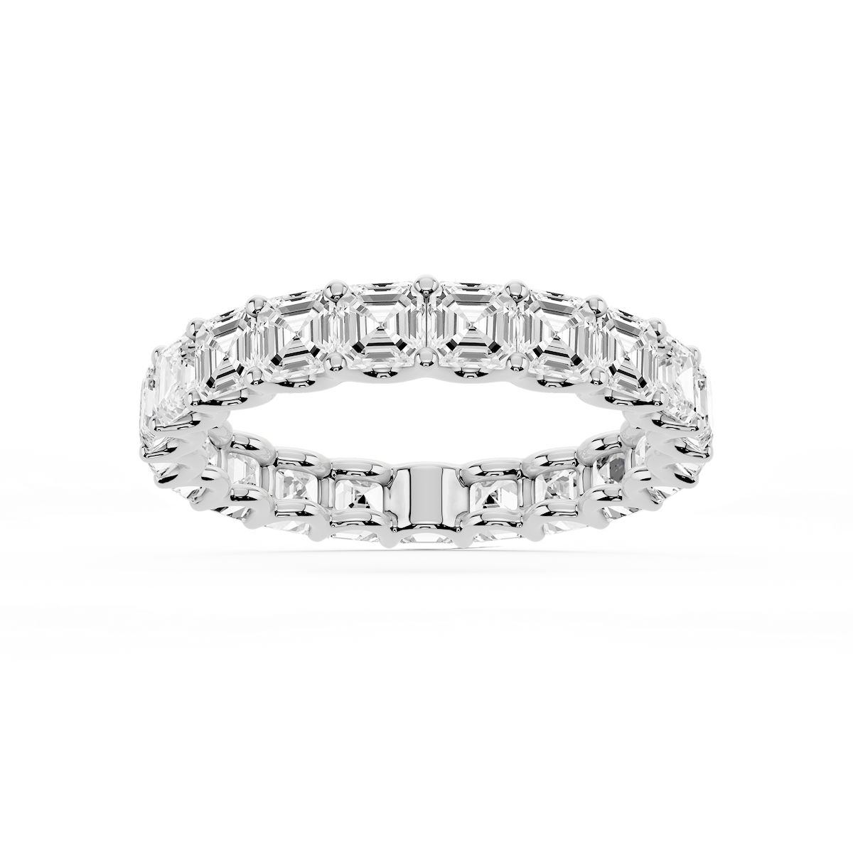 Kylie Asscher Lab Grown Diamond U-Prong Eternity Band
