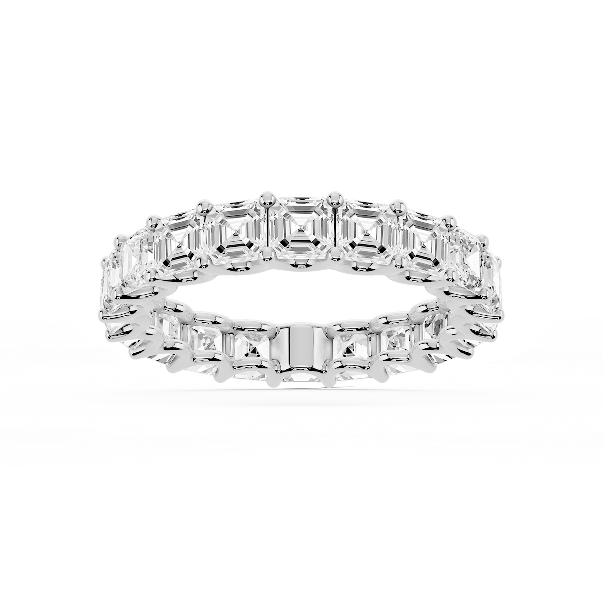 Kylie Asscher Lab Grown Diamond U-Prong Eternity Band