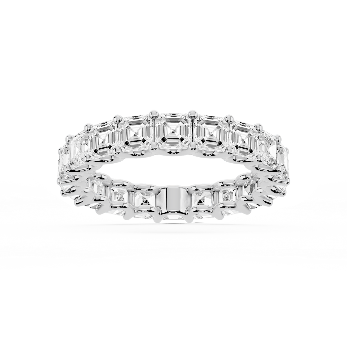 Kylie Asscher Lab Grown Diamond U-Prong Eternity Band