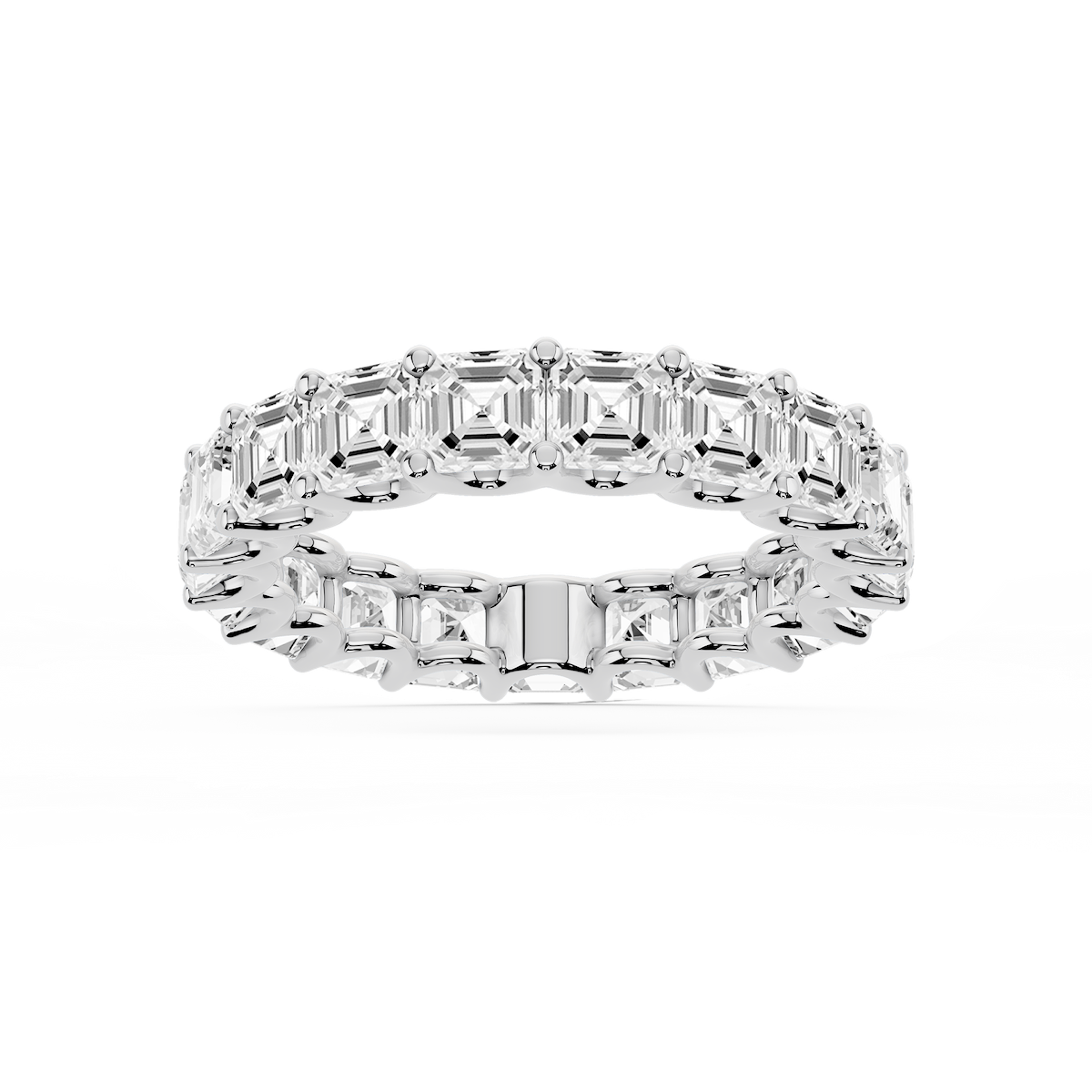 Kylie Asscher Lab Grown Diamond U-Prong Eternity Band