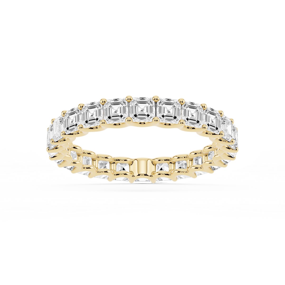Kylie Asscher Lab Grown Diamond U-Prong Eternity Band