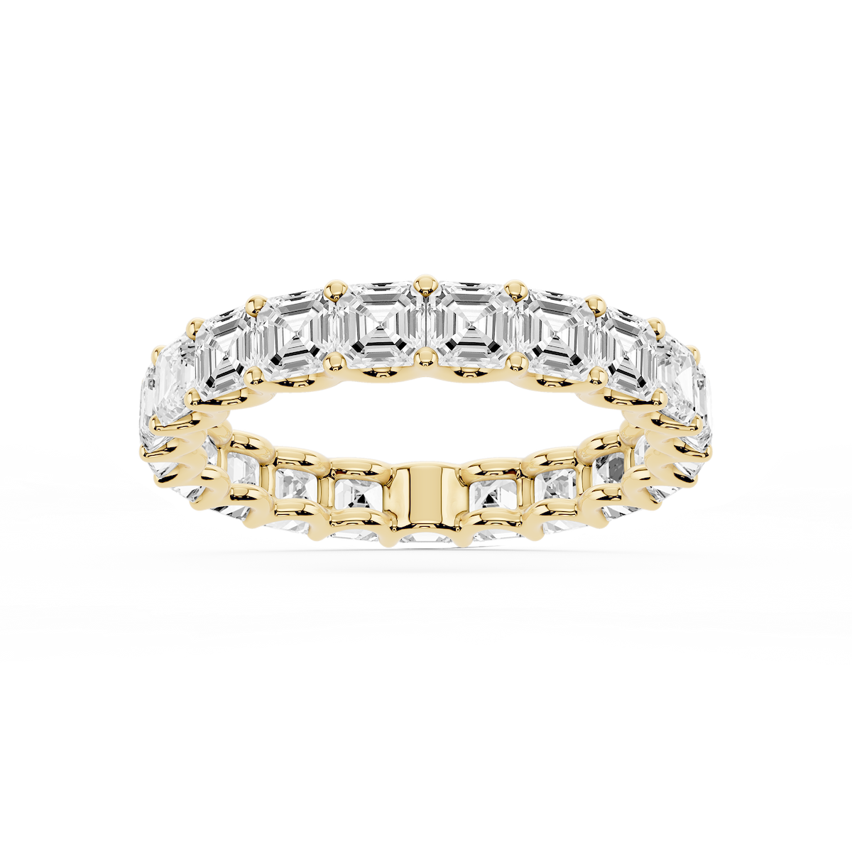 Kylie Asscher Lab Grown Diamond U-Prong Eternity Band
