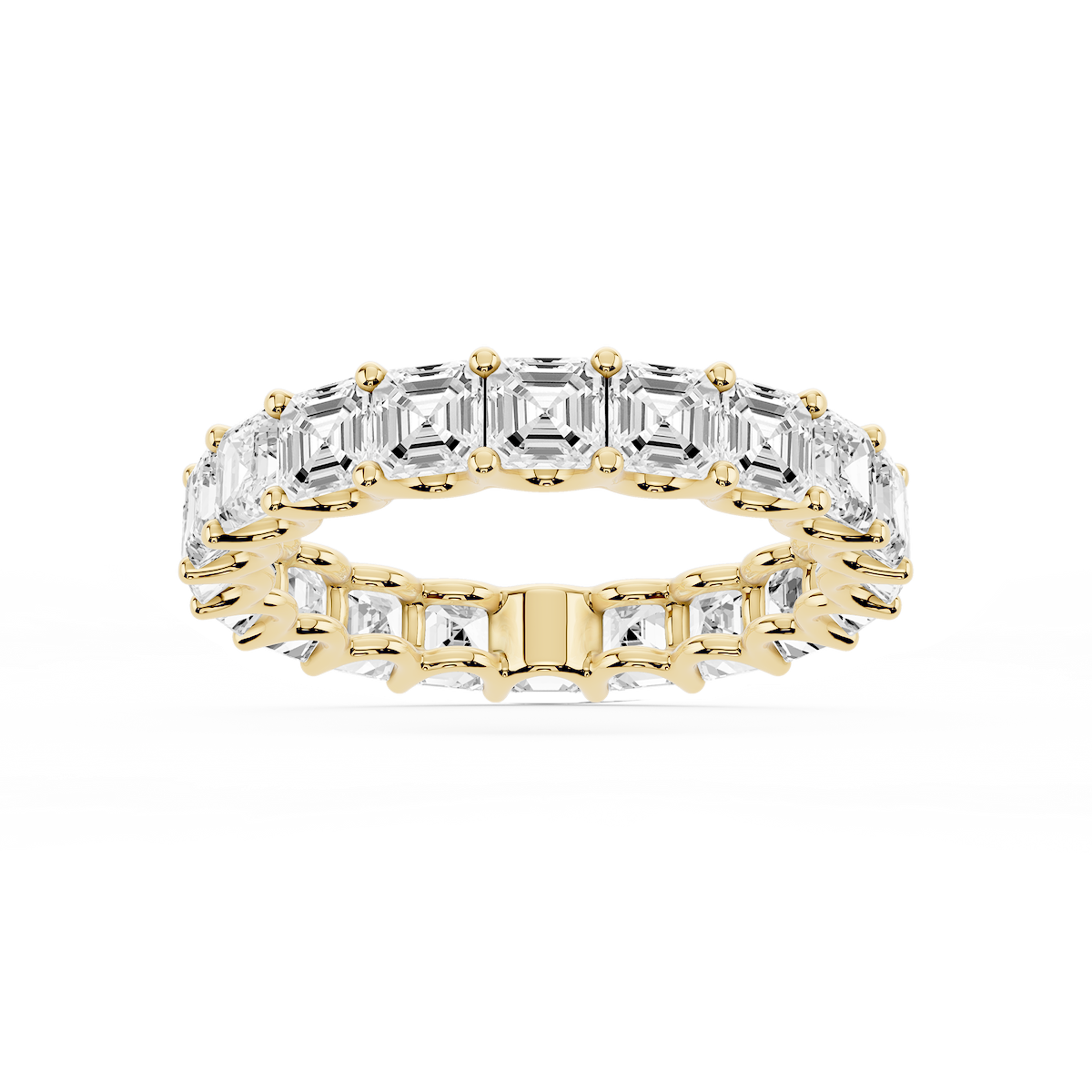 Kylie Asscher Lab Grown Diamond U-Prong Eternity Band