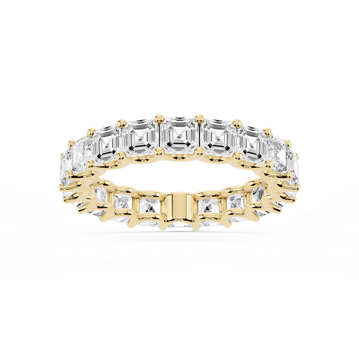 Kylie Asscher Lab Grown Diamond U-Prong Eternity Band