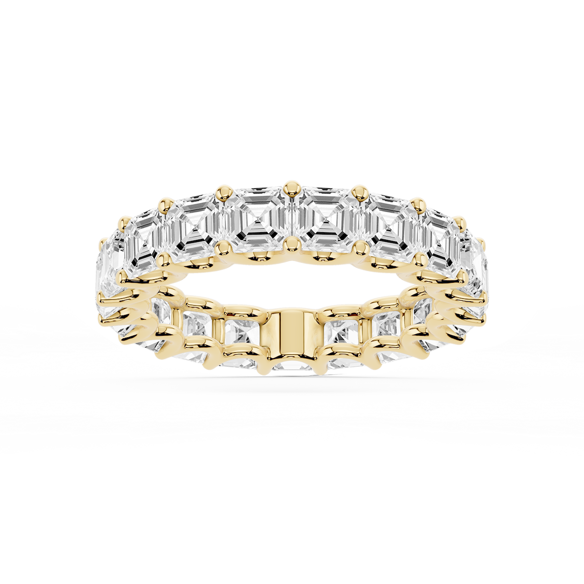 Kylie Asscher Lab Grown Diamond U-Prong Eternity Band