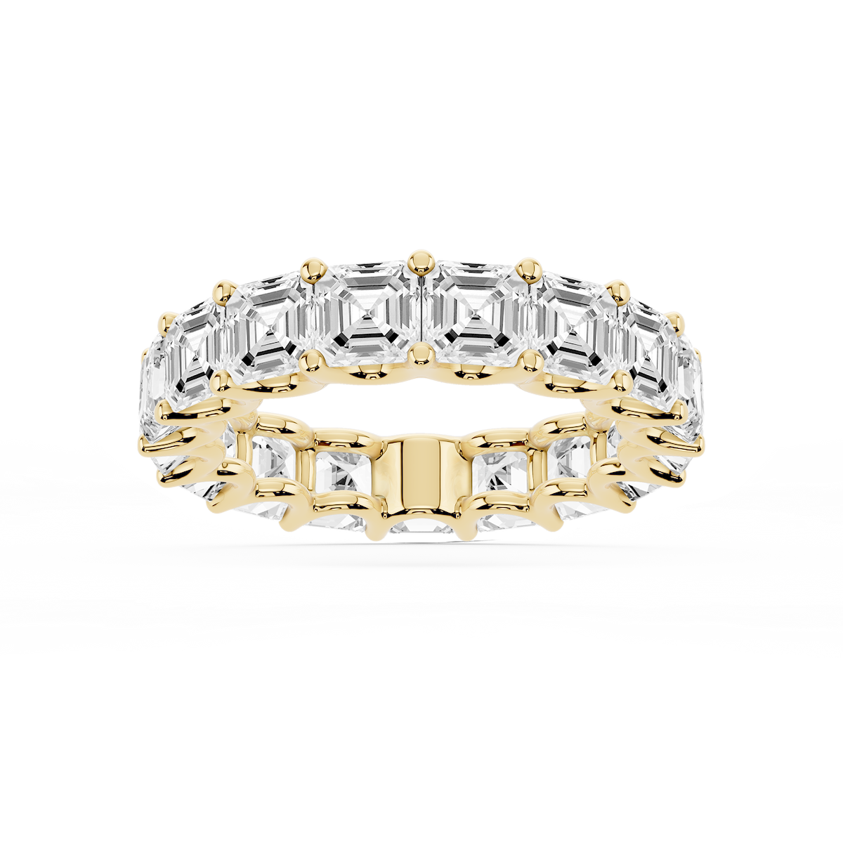 Kylie Asscher Lab Grown Diamond U-Prong Eternity Band