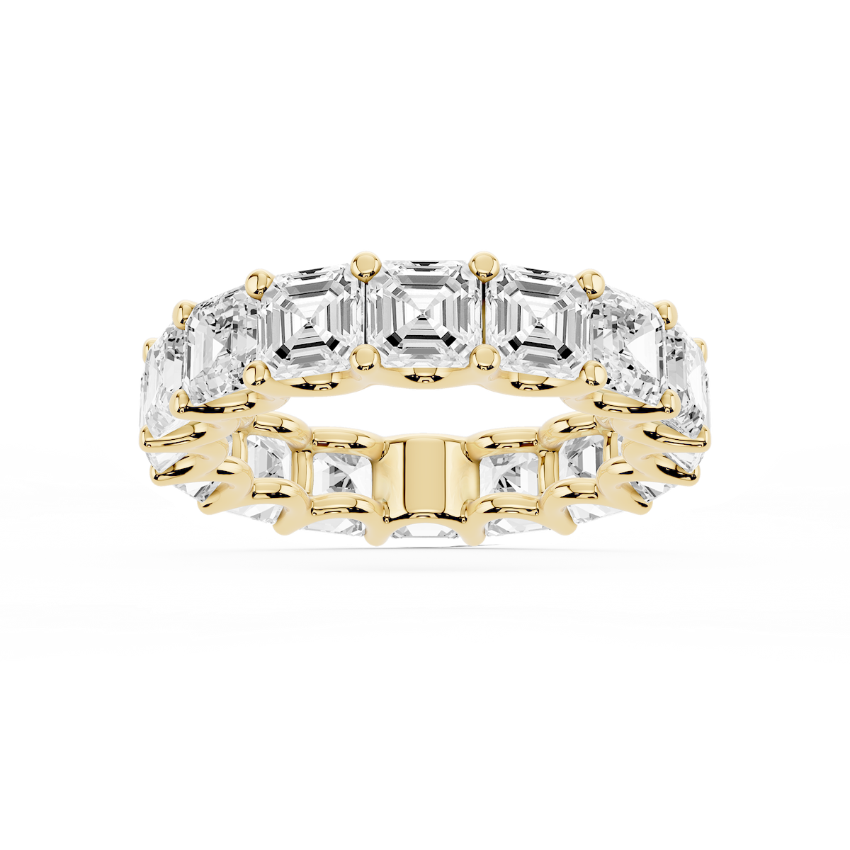 Kylie Asscher Lab Grown Diamond U-Prong Eternity Band