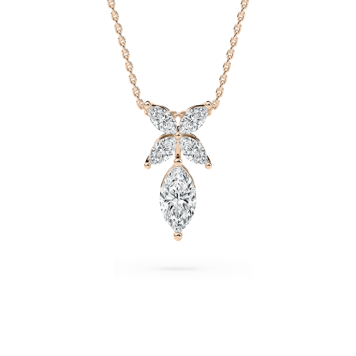 Marquise Dewdrop Pendant