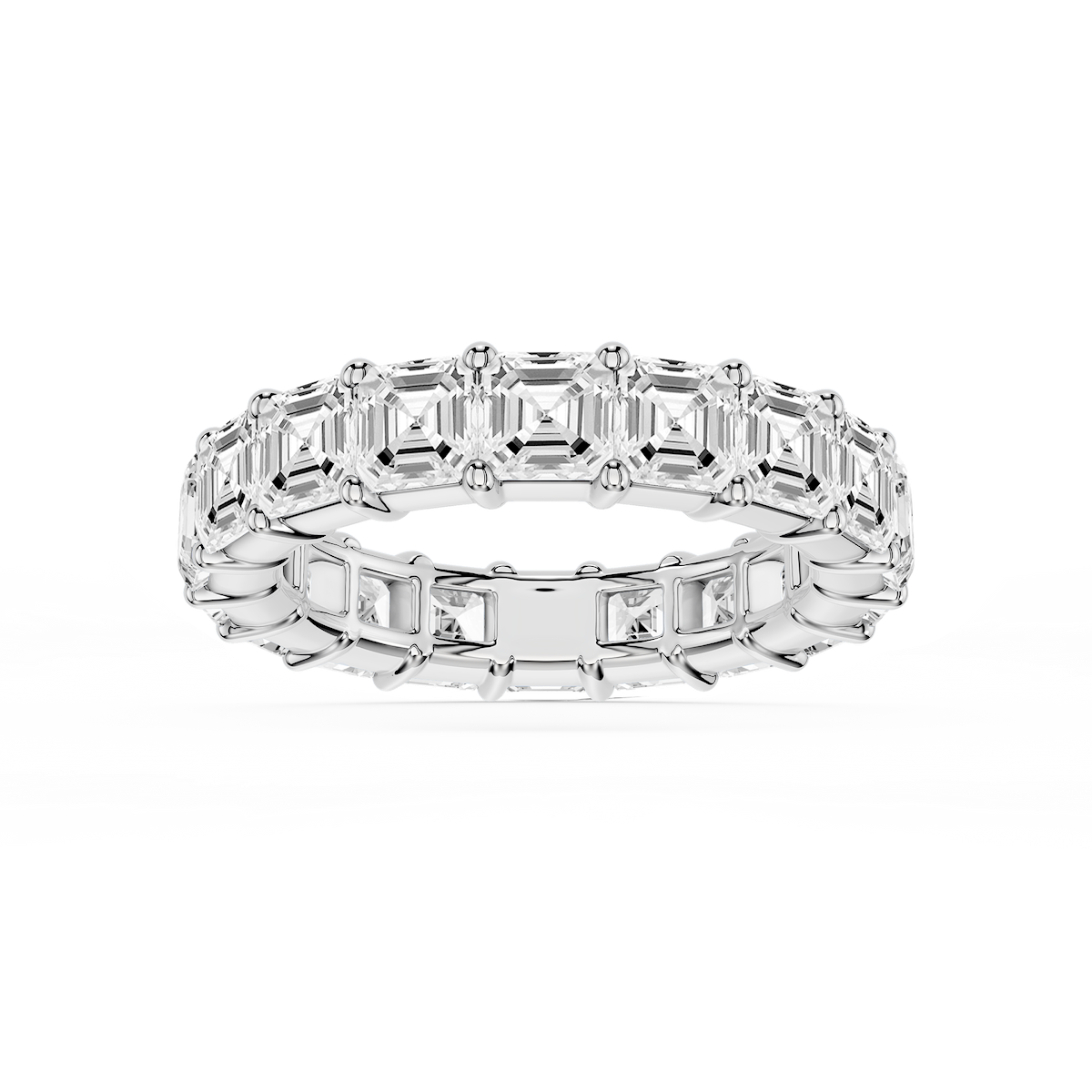 Melissa Asscher Lab Grown Diamond Shared Prong Eternity Band
