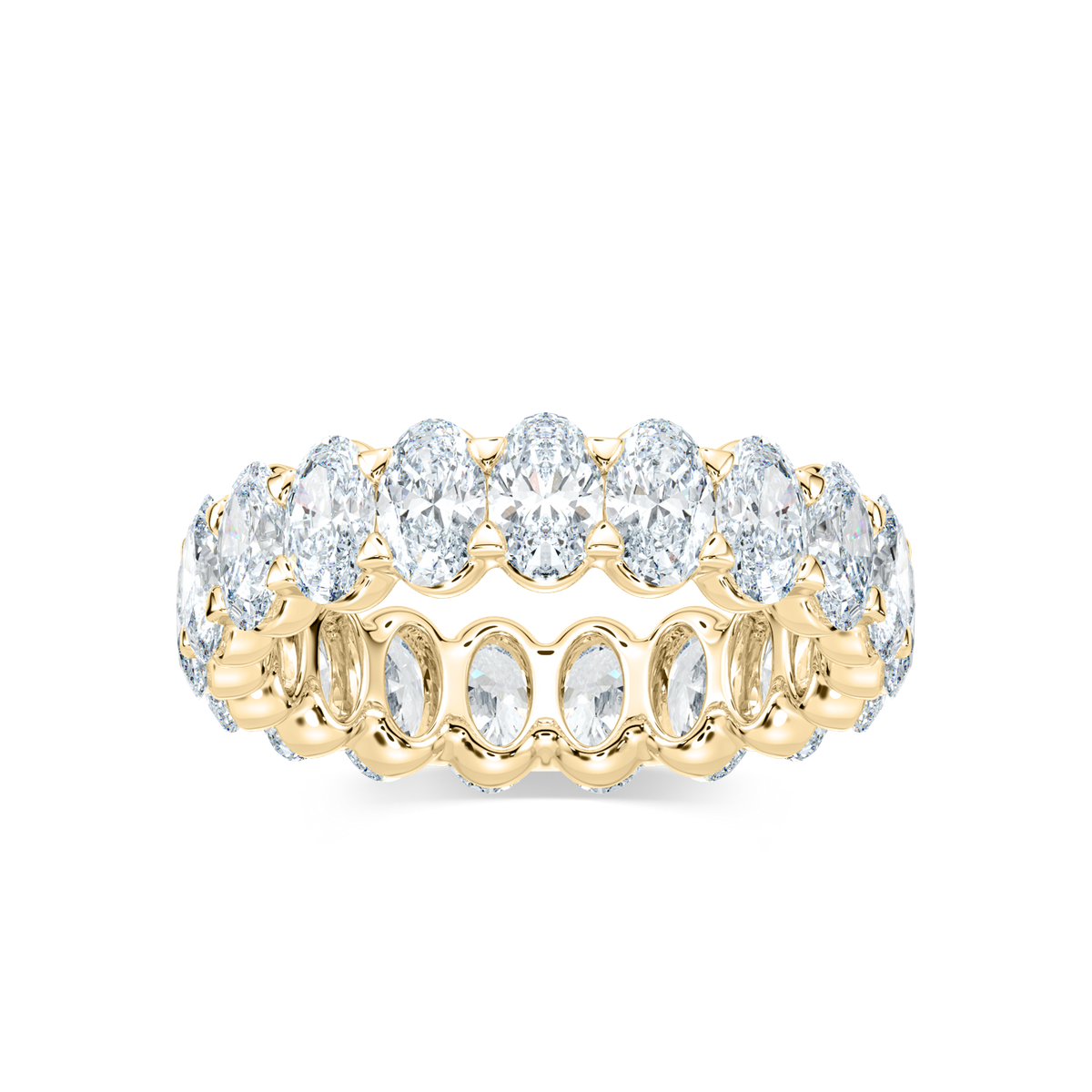 Oval Eternity Band