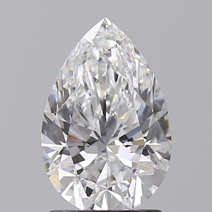 1.54 Carat Pear Cut Lab-Created Diamond