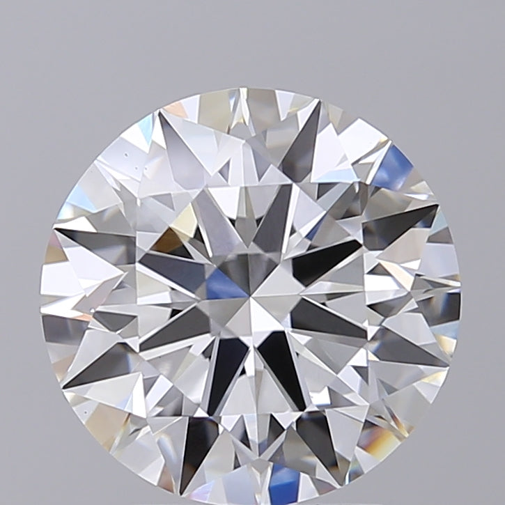 3.11 Carat Round Cut Lab-Created Diamond