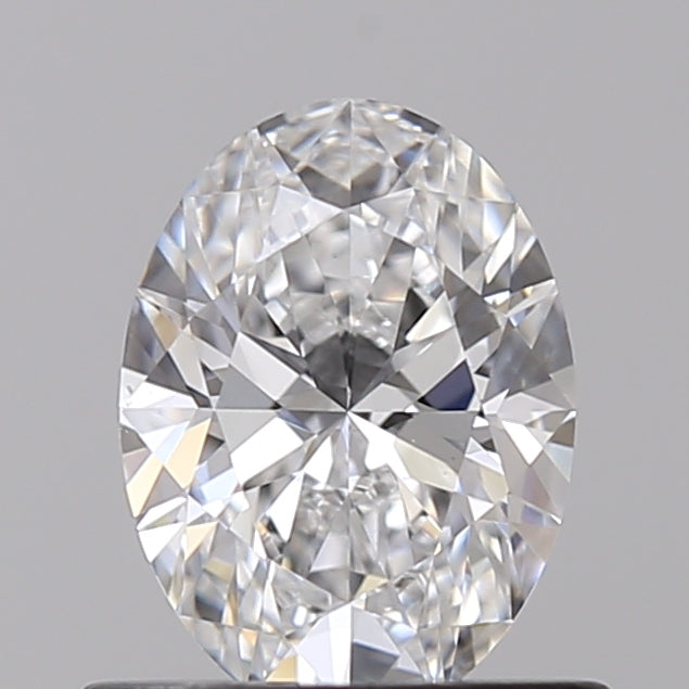 0.72 Carat Oval Cut Lab-Created Diamond