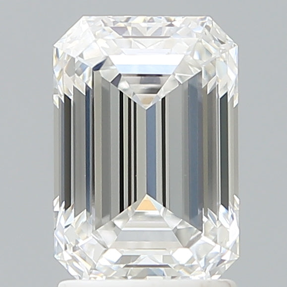2.24 Carat Emerald Shaped, Ideal Cut, E Color, VVS1 Clarity, IGI Certified Lab Grown Diamond