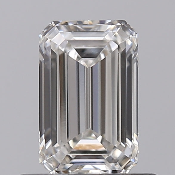 0.66 Carat Emerald Cut Lab-Created Diamond