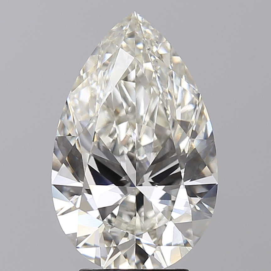 4.07 Carat Pear Cut Lab-Created Diamond