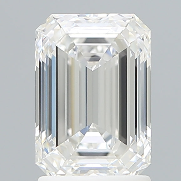 2.01 Carat Emerald Shaped, Ideal Cut, E Color, VVS1 Clarity, IGI Certified Lab Grown Diamond