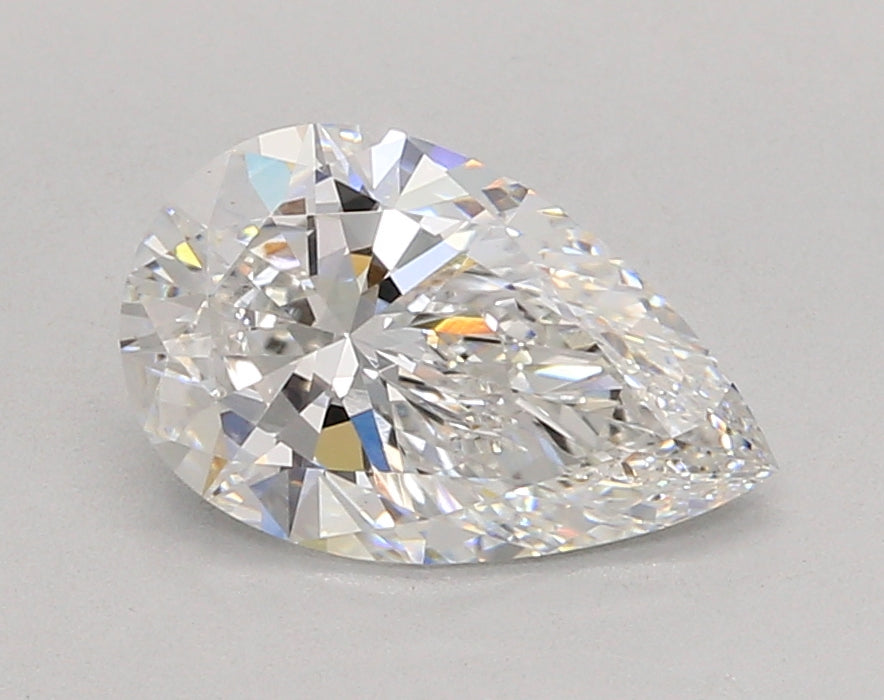 2.00 Carat Pear Shaped, Ideal Cut, E Color, VS1 Clarity, IGI Certified Lab Grown Diamond