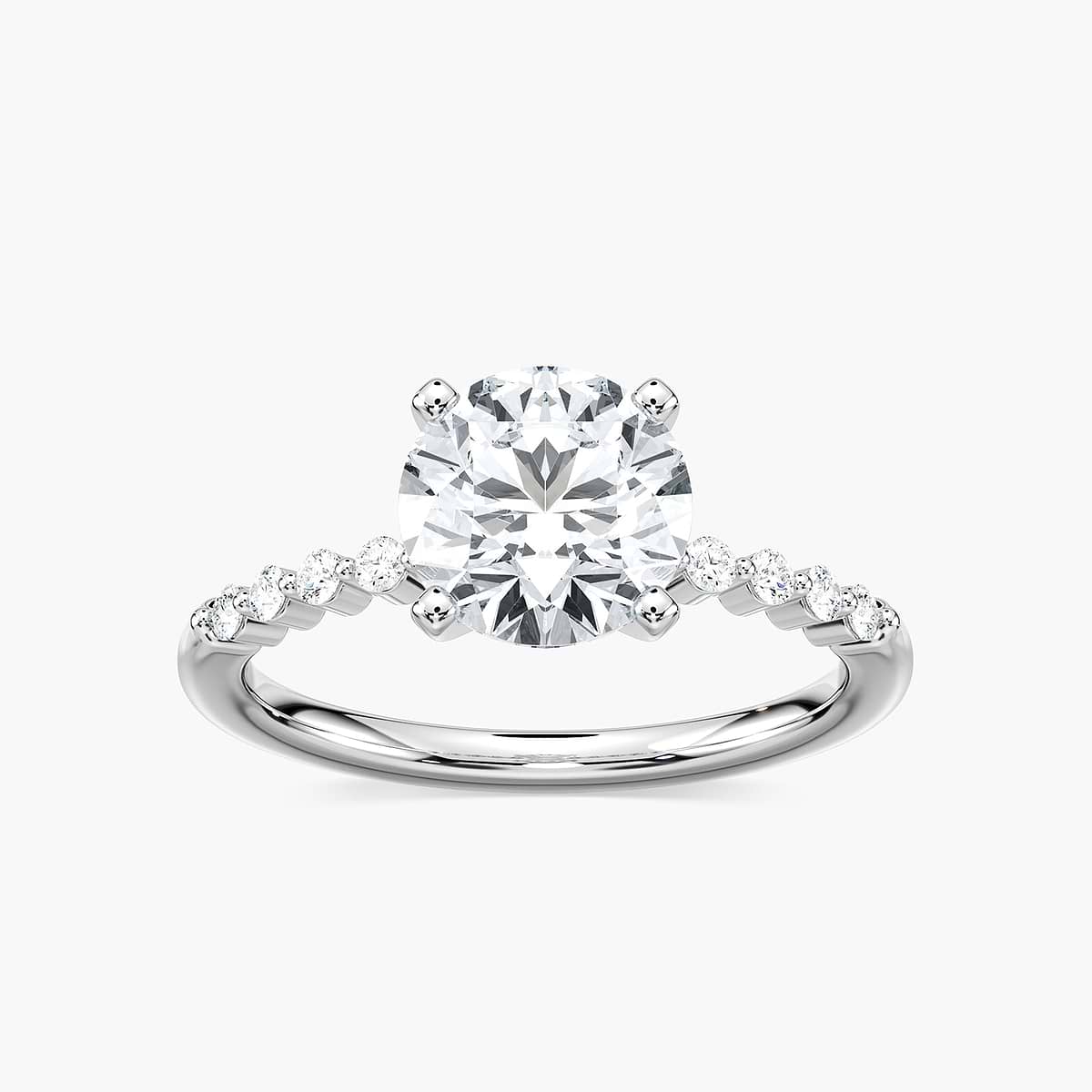 Willow Engagement Ring - Round Cut 2.10ct Lab Grown Diamond (RTS)