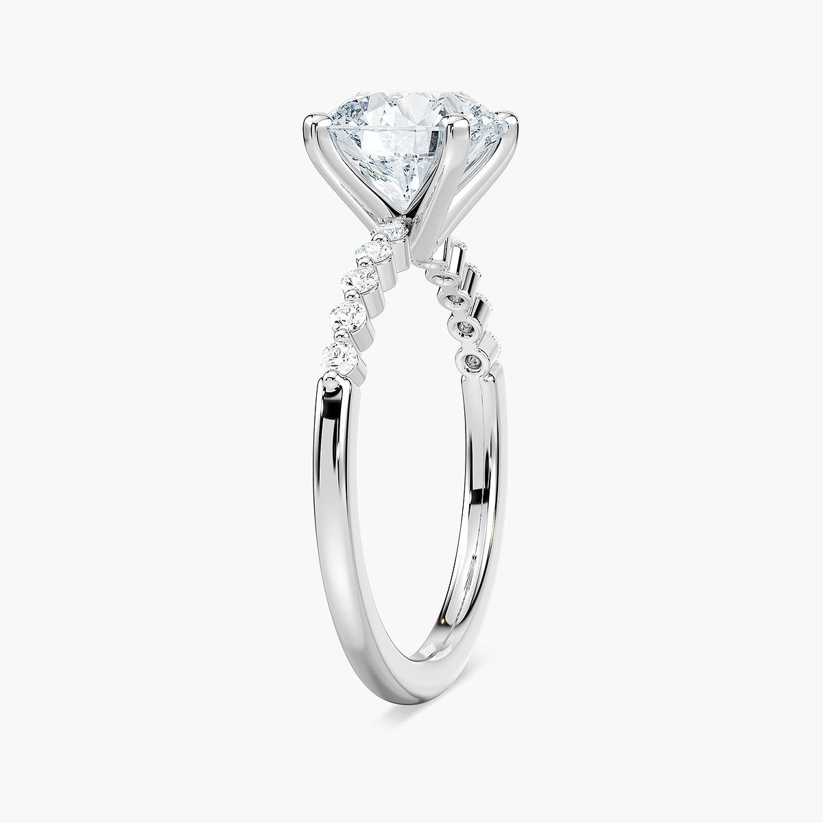 Willow Engagement Ring - Round Cut 2.10ct Lab Grown Diamond (RTS)