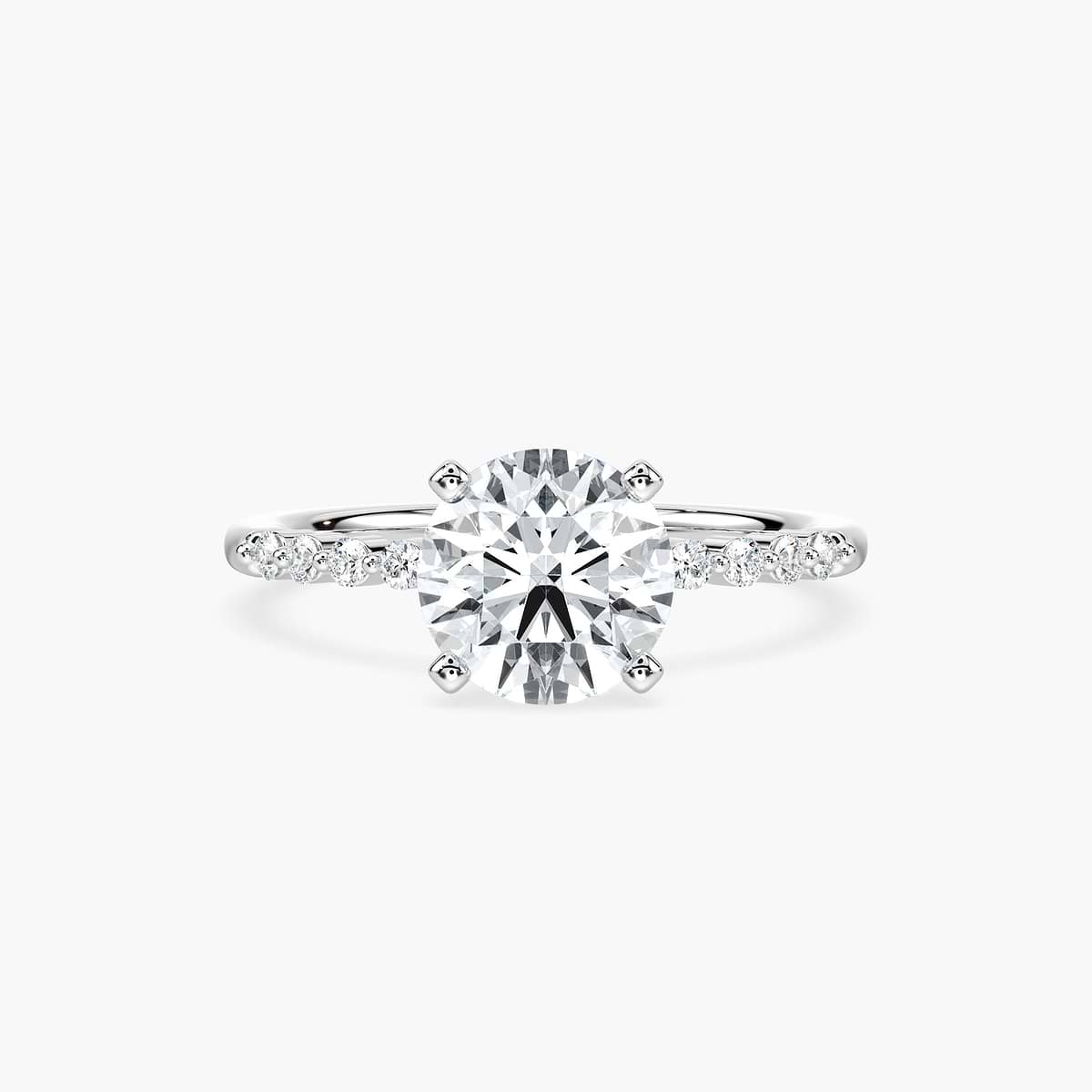 Willow Engagement Ring - Round Cut 2.10ct Lab Grown Diamond (RTS)