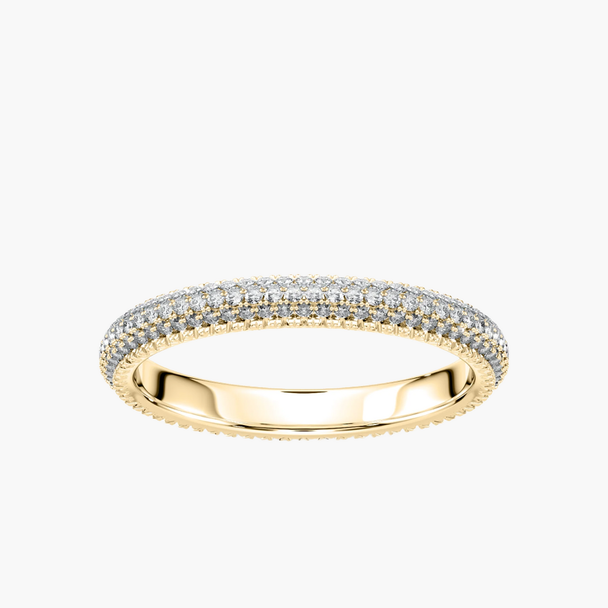 Micro-Pavé Eternity Band