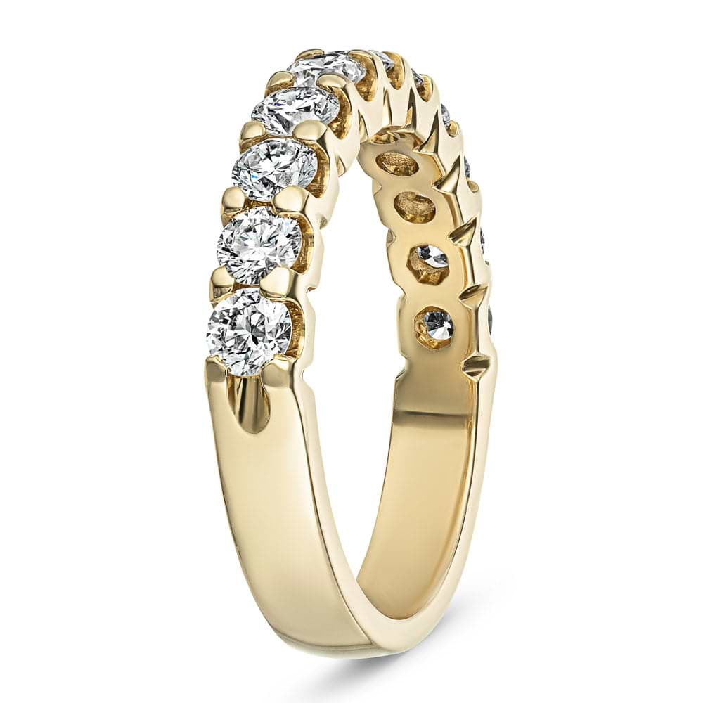 Shown with 1.5ctw Lab Diamonds in 14k Yellow Gold