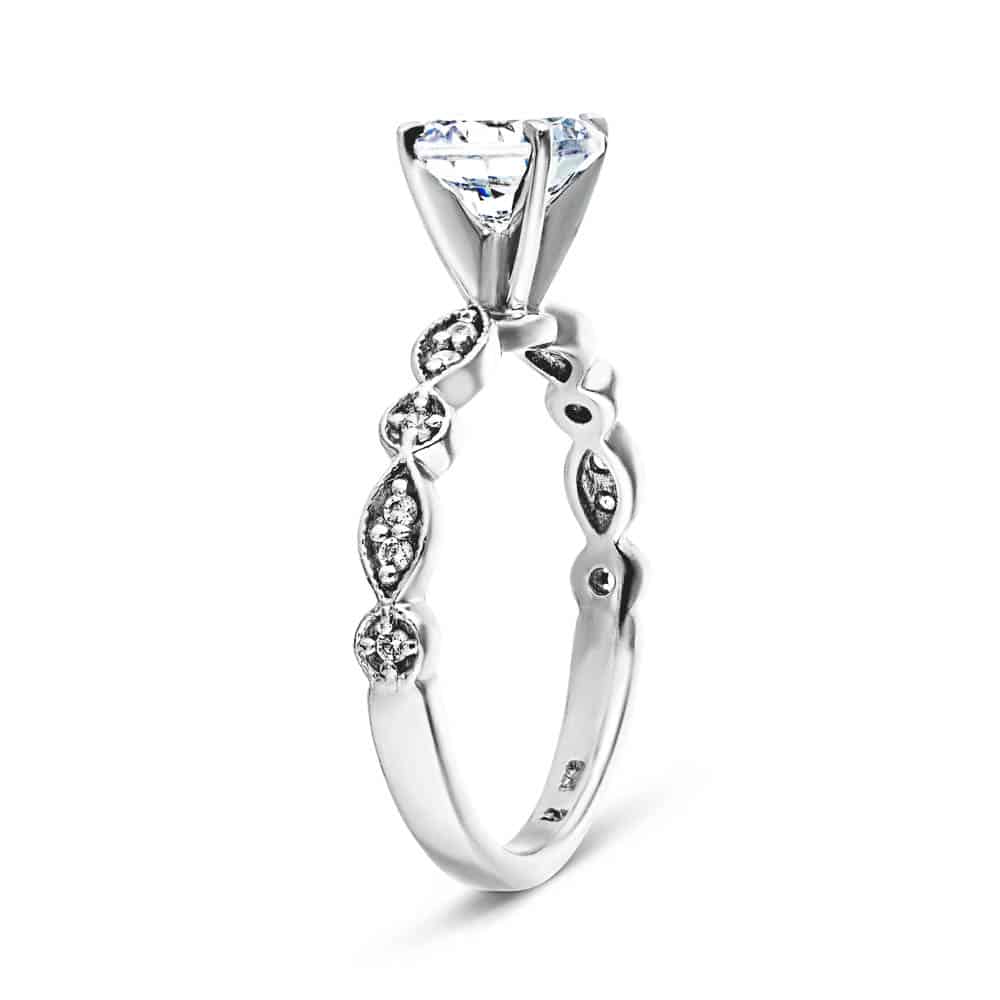 Moissanite - Amore Vintage Engagement Ring