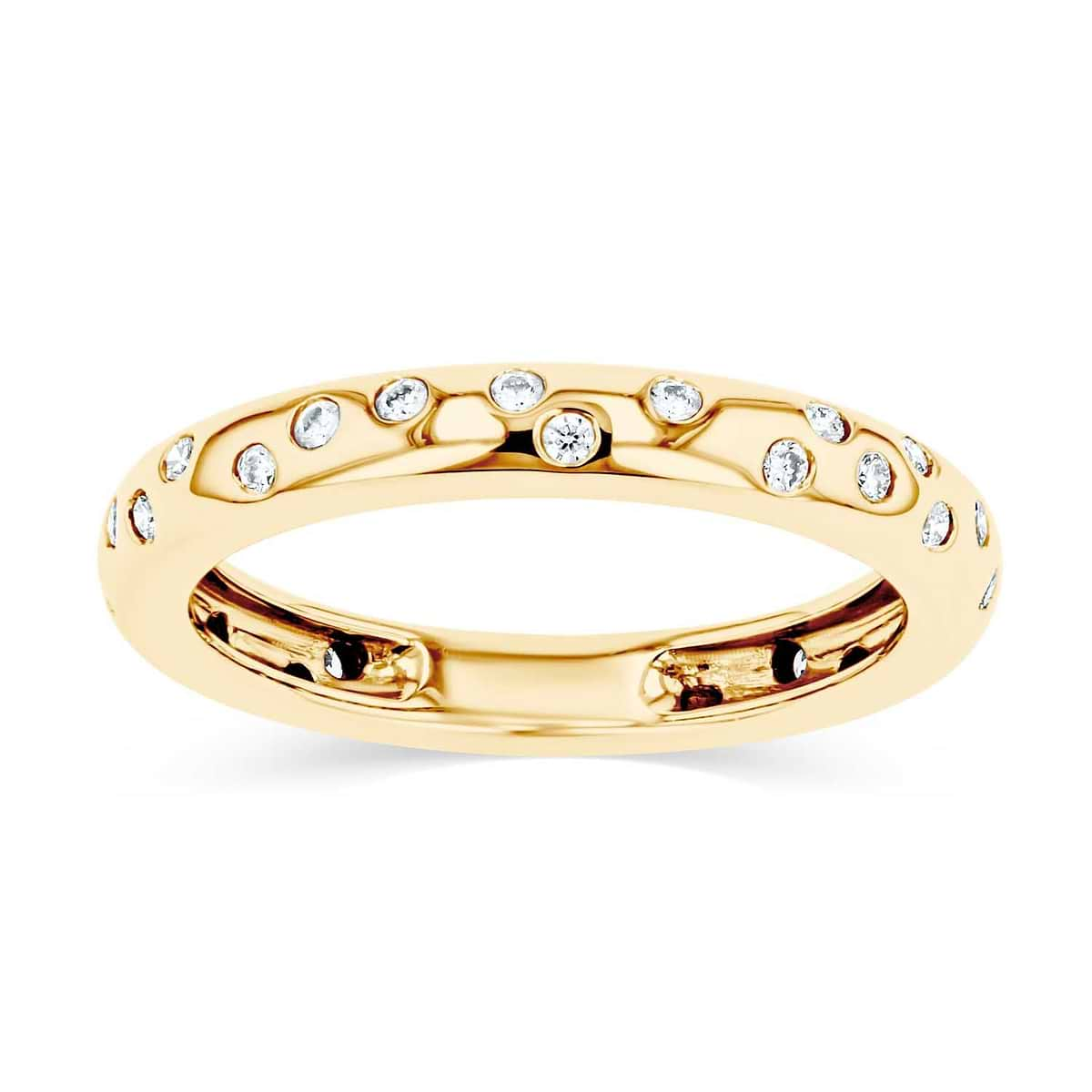 Shown in 14K Yellow Gold