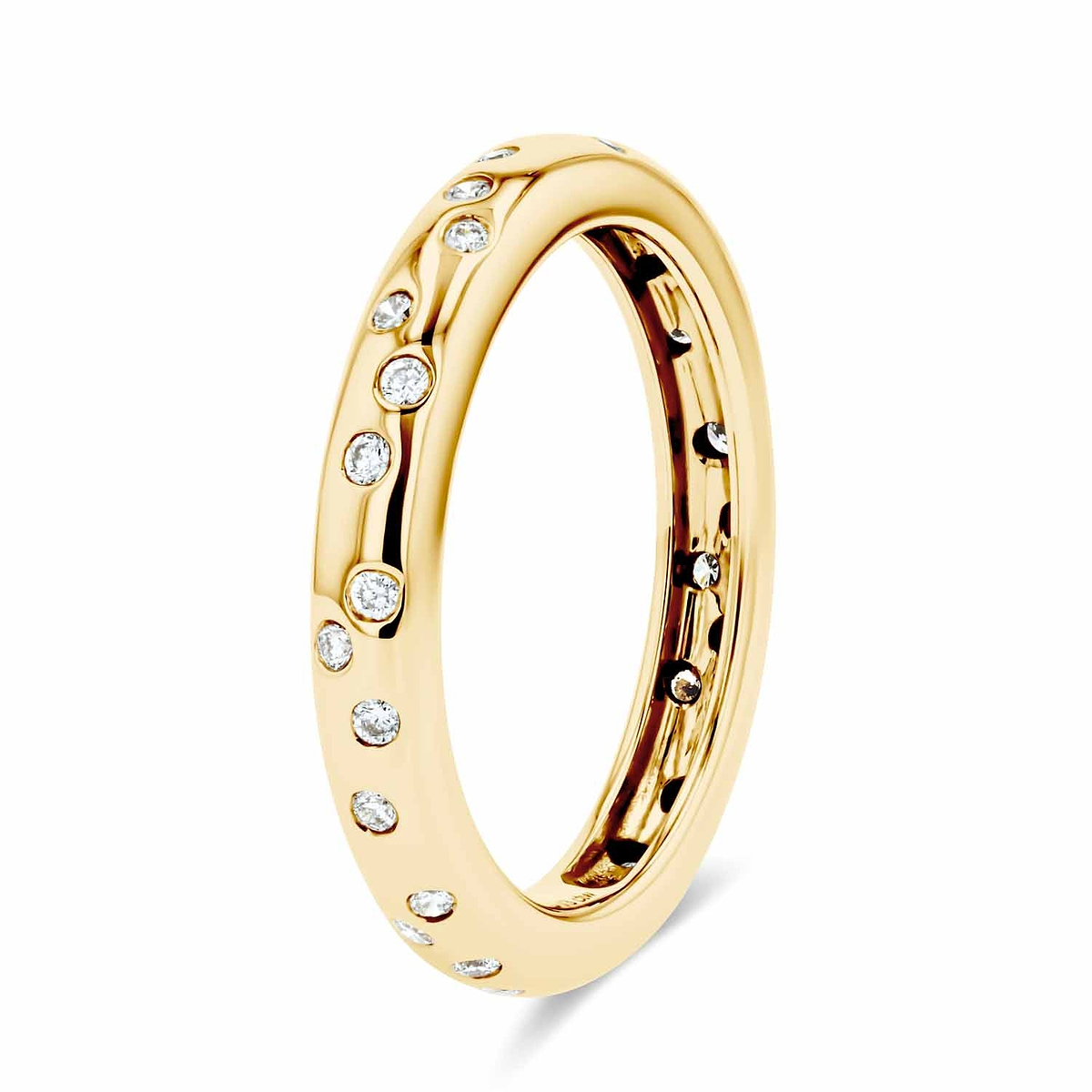 Shown in 14K Yellow Gold